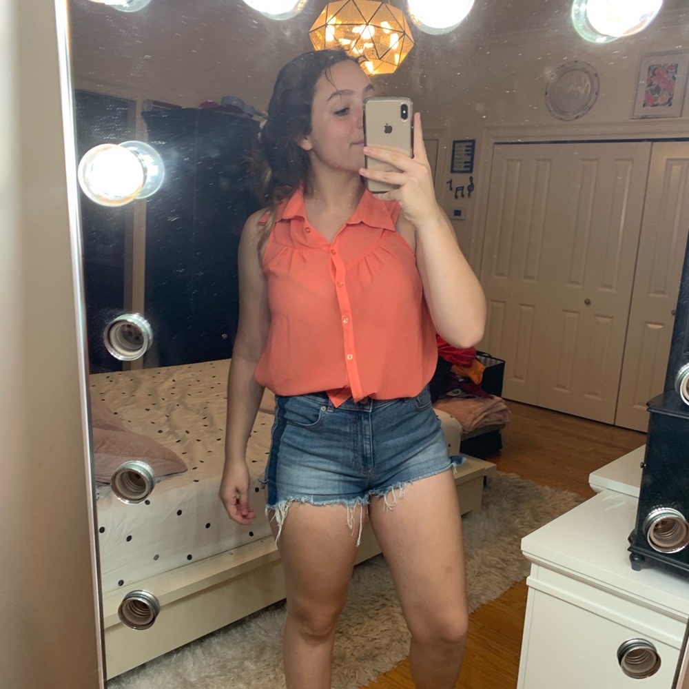 paper crane button up